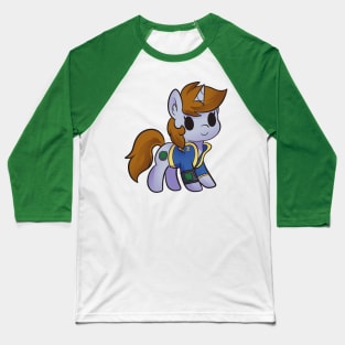 Fallout Equestria Chibi Lil Pip Baseball T-Shirt